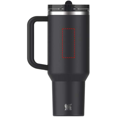 Stanley Quencher® ProTour 1180 ml isolerad mugg i återvunnet rostfritt stål med flip-sugrör