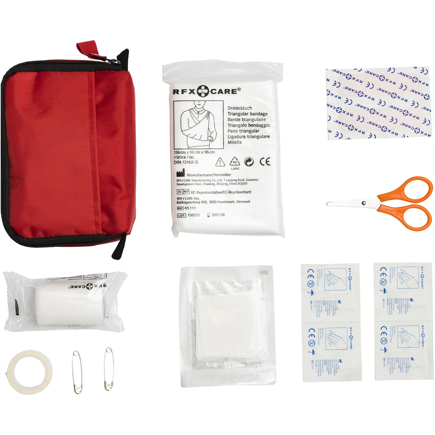 Save-me 19-delars första hjälpen kit