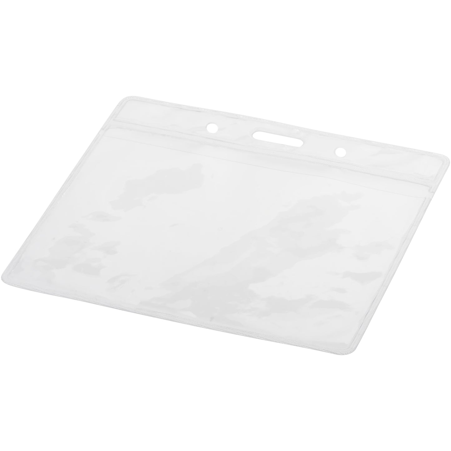 Serge transparent namnbricka
