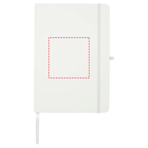 Teak A5 inbunden anteckningsbok och linjerade sidor av återvunnet material