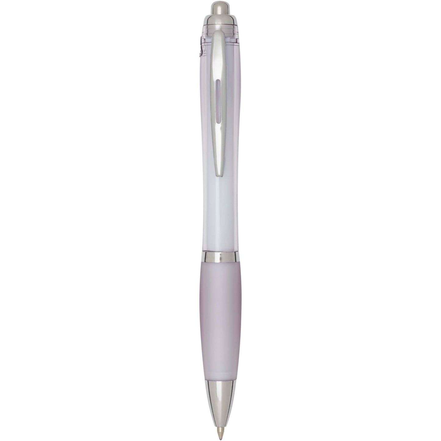 Nash RCS-kulspetspenna i återvunnen plast med färgad pennkropp och grepp (blått bläck)