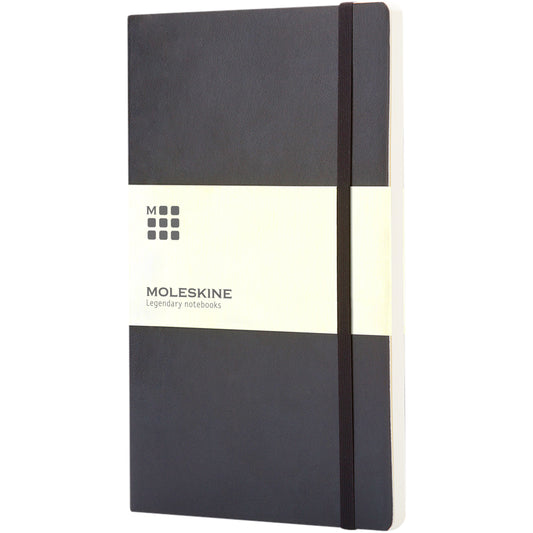 Moleskine Classic L anteckningsbok med mjukt omslag – blanka sidor
