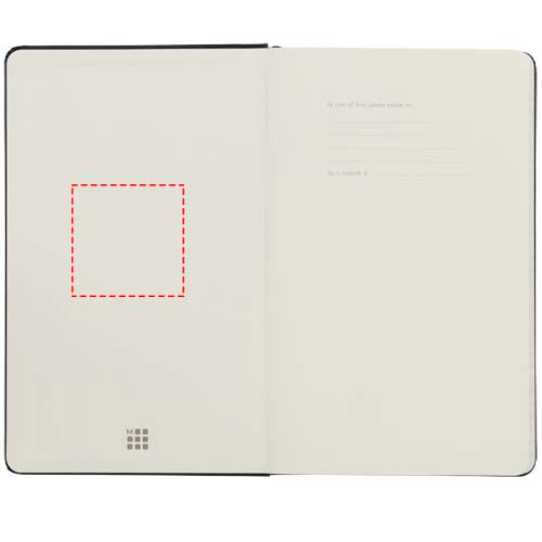 Moleskine Classic L inbunden anteckningsbok – rutat