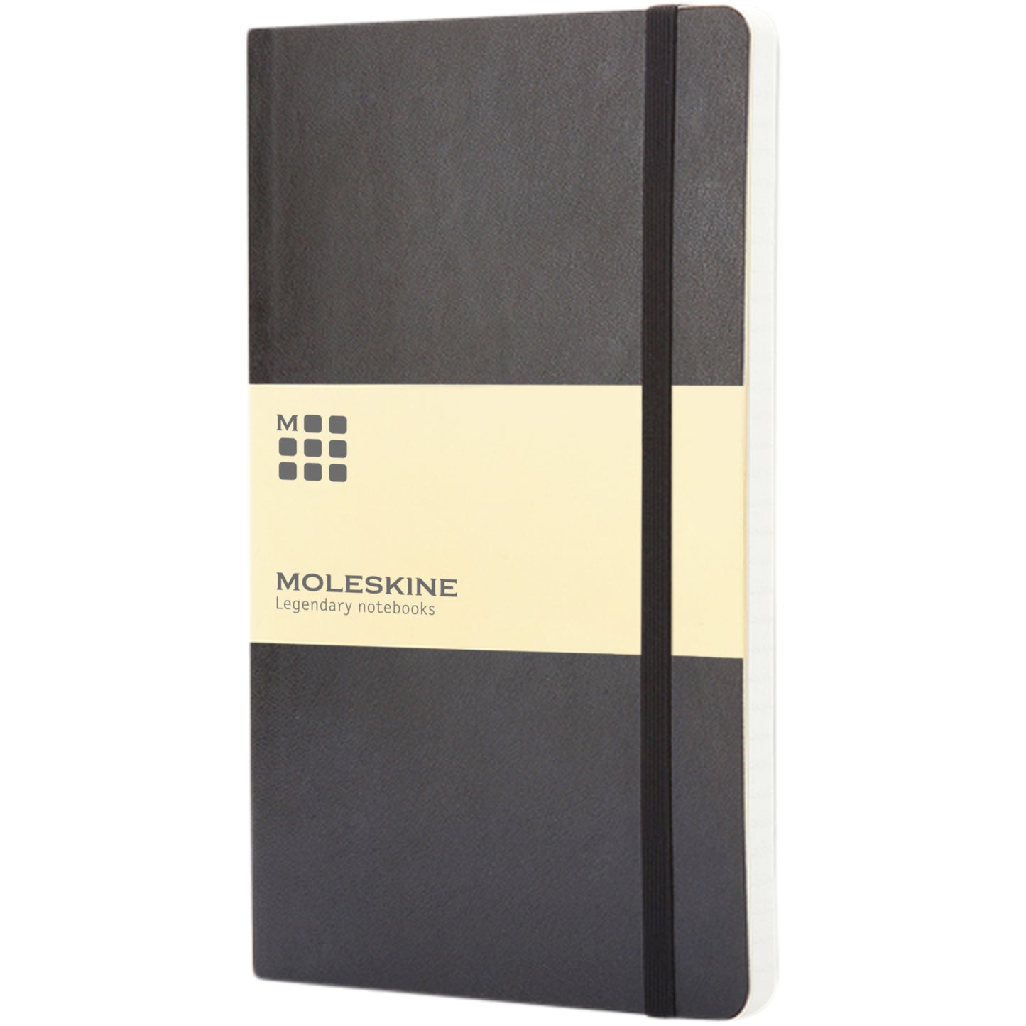 Moleskine Classic L anteckningsbok med mjukt omslag – rutat
