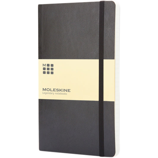 Moleskine Classic L anteckningsbok med mjukt omslag – rutat