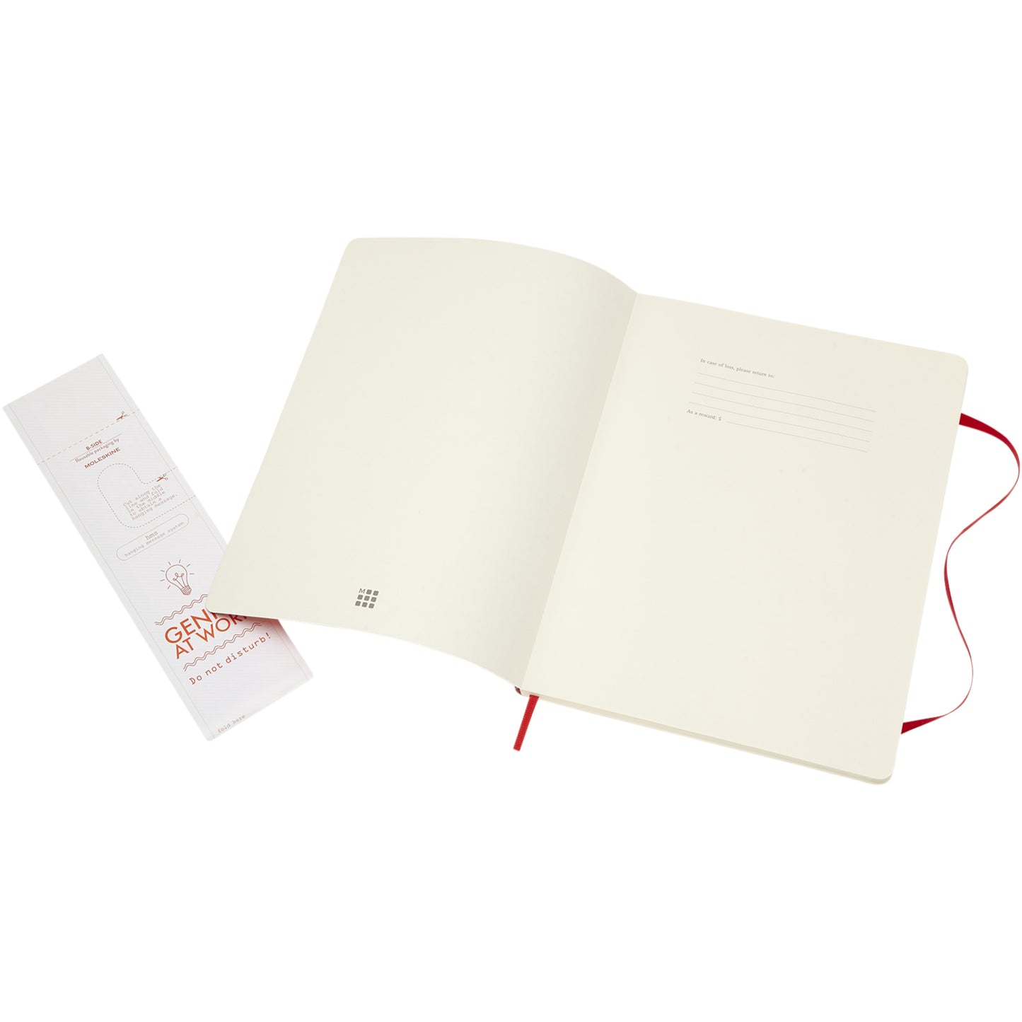 Classic XL av anteckningsbok med mjukt omslag – blankt papper