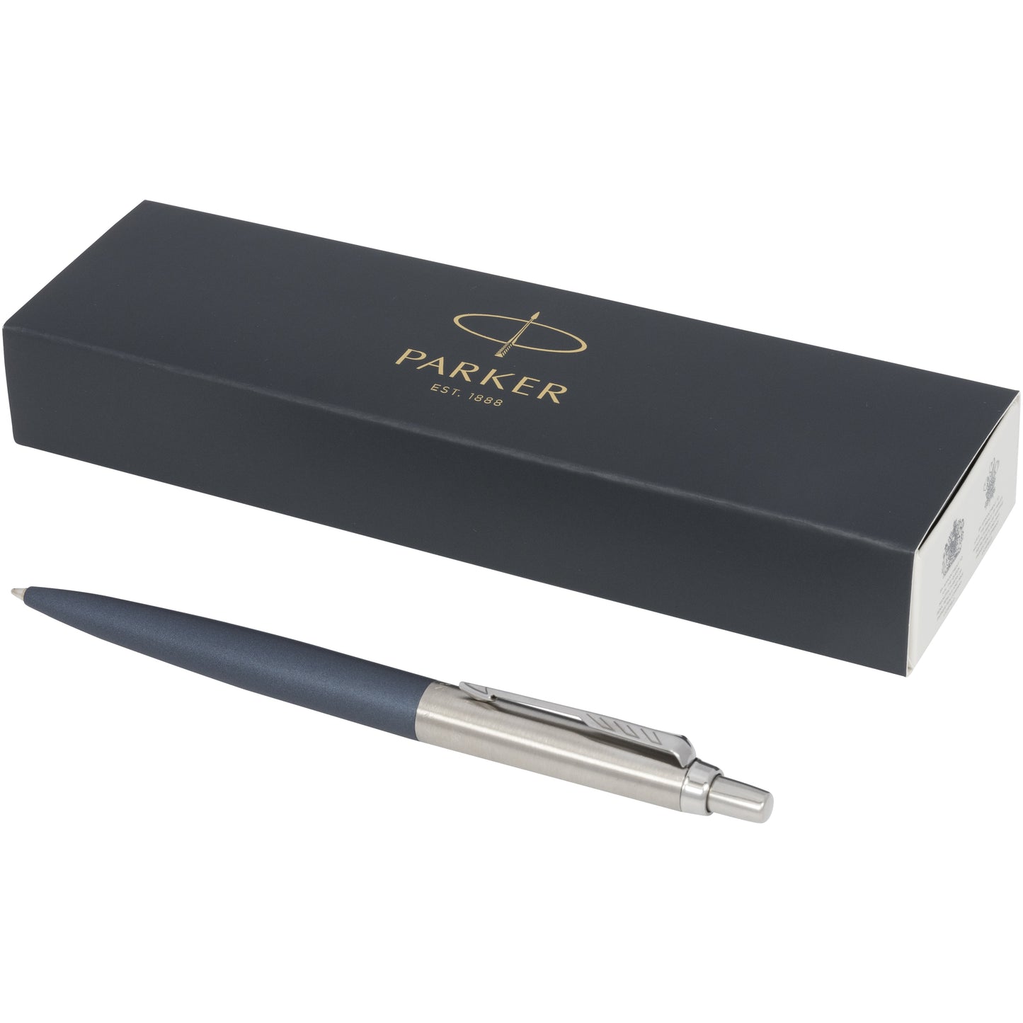 Parker Jotter XL matt kulspetspenna med kromade detaljer (blått bläck)