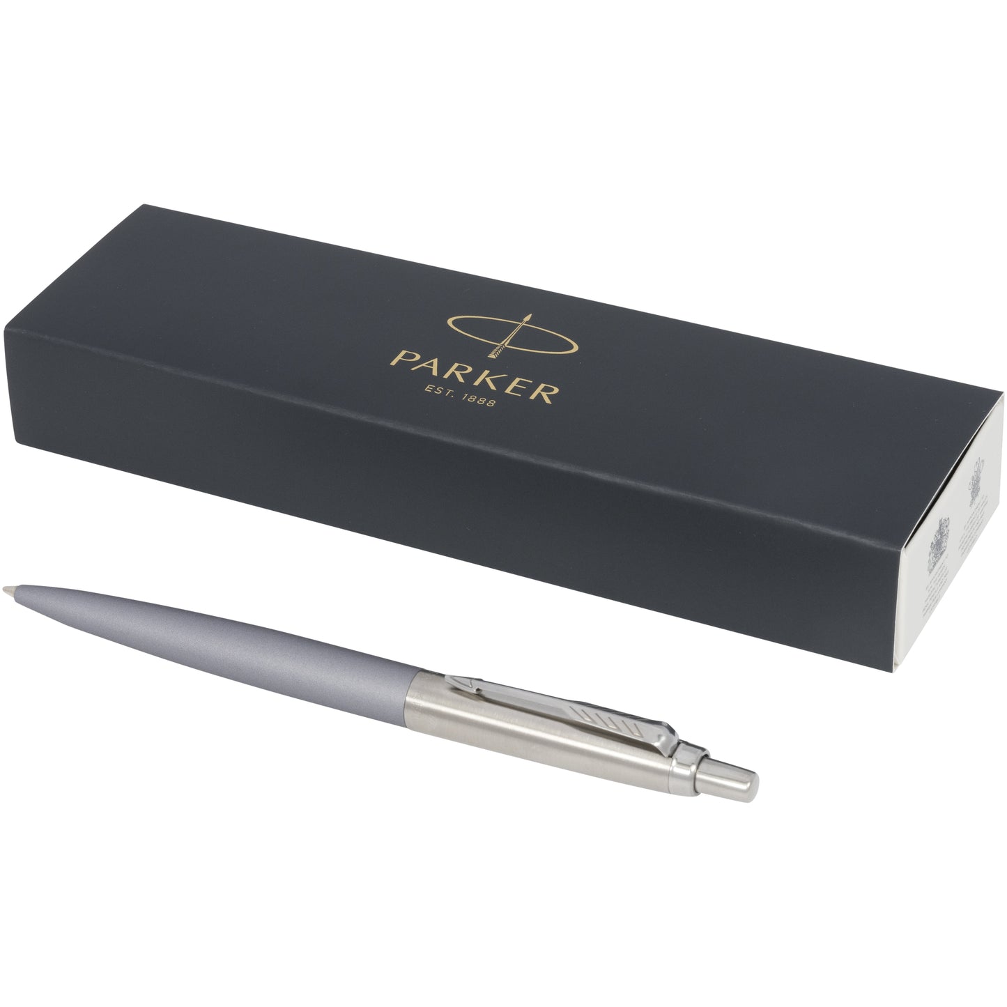 Parker Jotter XL matt kulspetspenna med kromade detaljer (blått bläck)