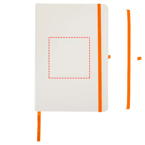 Spectrum A5 inbunden anteckningsbok med färgade kanter