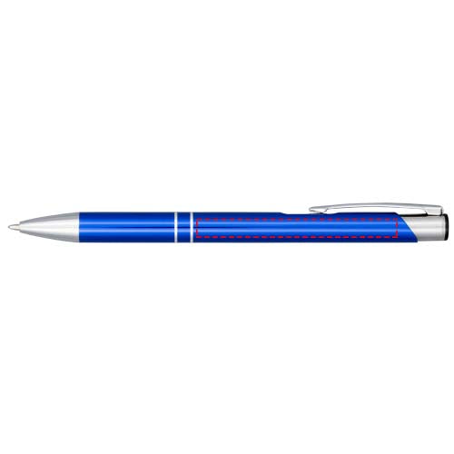 Moneta kulspetspenna i anodiserat aluminium (svart bläck)