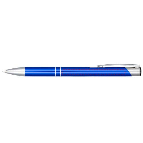Moneta kulspetspenna i anodiserat aluminium (svart bläck)