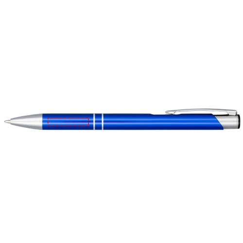 Moneta kulspetspenna i anodiserat aluminium (svart bläck)