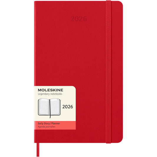Moleskine inbunden 12-månaders daglig planeringskalender