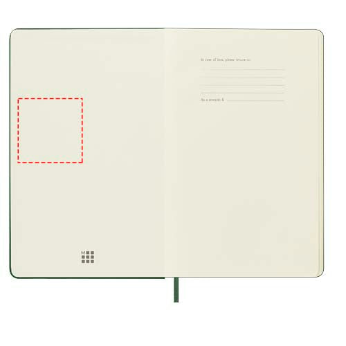 Moleskine inbunden 12-månaders daglig planeringskalender