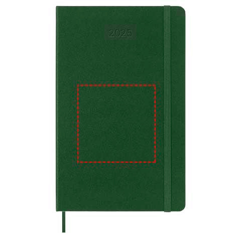 Moleskine inbunden 12-månaders daglig planeringskalender