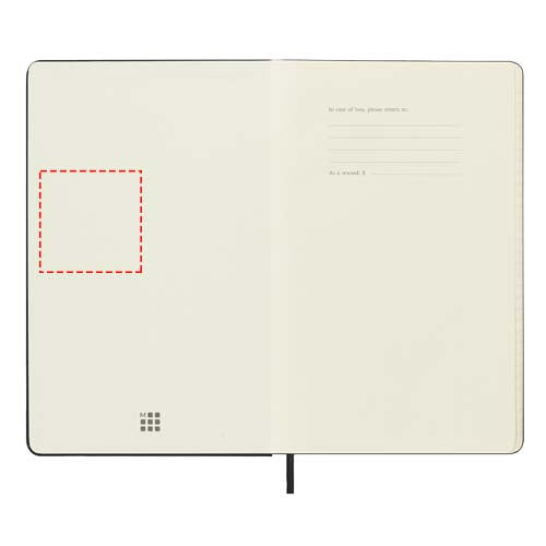 Moleskine inbunden 12-månaders daglig planeringskalender
