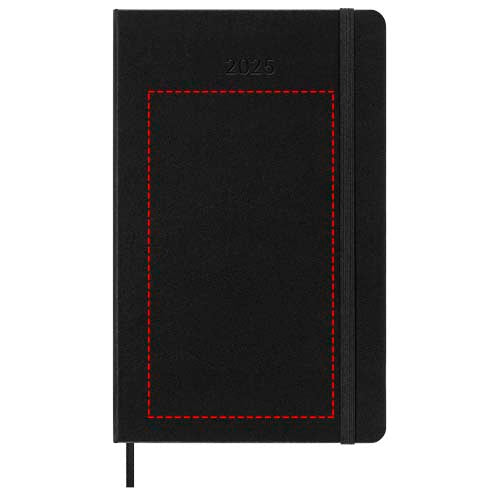 Moleskine inbunden 12-månaders daglig planeringskalender