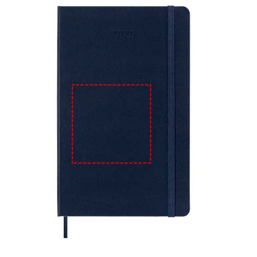 Moleskine inbunden 12-månaders veckoplanerare L