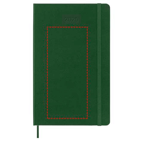 Moleskine inbunden 12-månaders veckoplanerare L