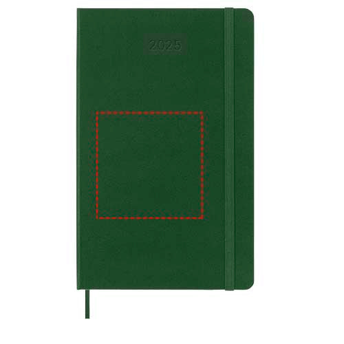 Moleskine inbunden 12-månaders veckoplanerare L