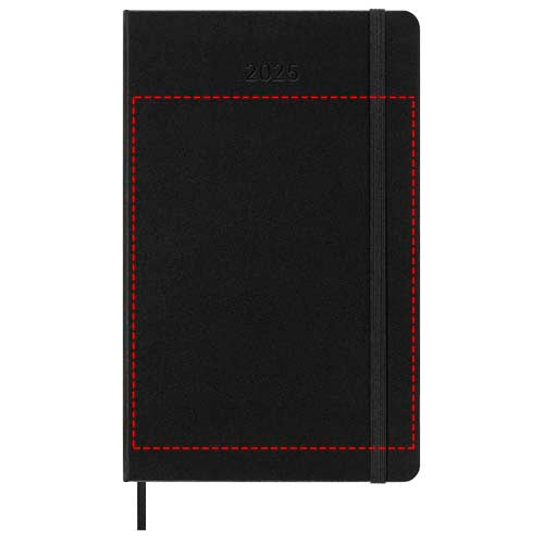 Moleskine inbunden 12-månaders veckoplanerare L