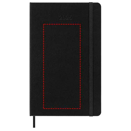 Moleskine inbunden 12-månaders veckoplanerare L