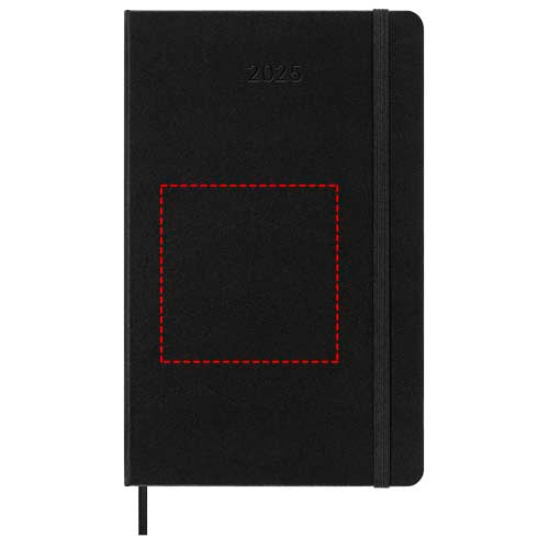 Moleskine inbunden 12-månaders veckoplanerare L