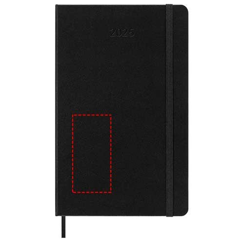 Moleskine inbunden 12-månaders veckoplanerare L