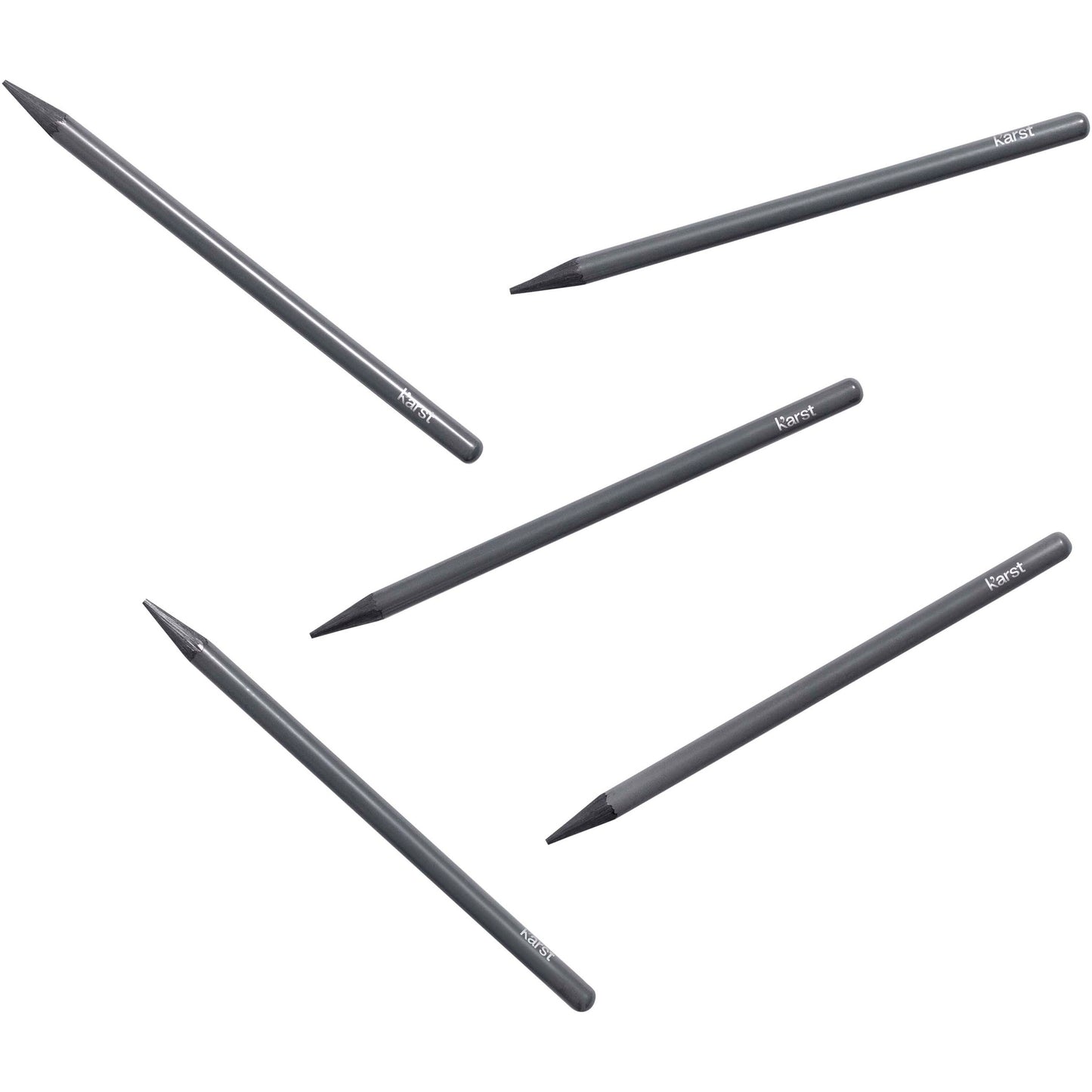 Karst® 5-pack 2B träfria grafitpennor