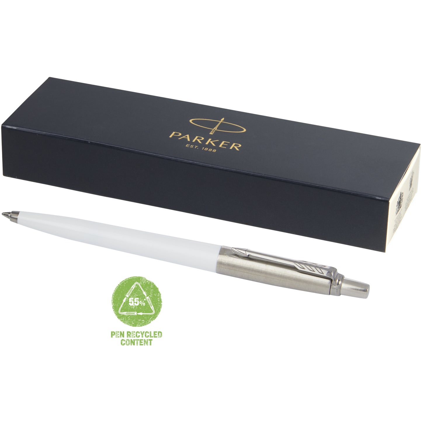 Parker Jotter Recycled kulspetspenna (svart bläck)
