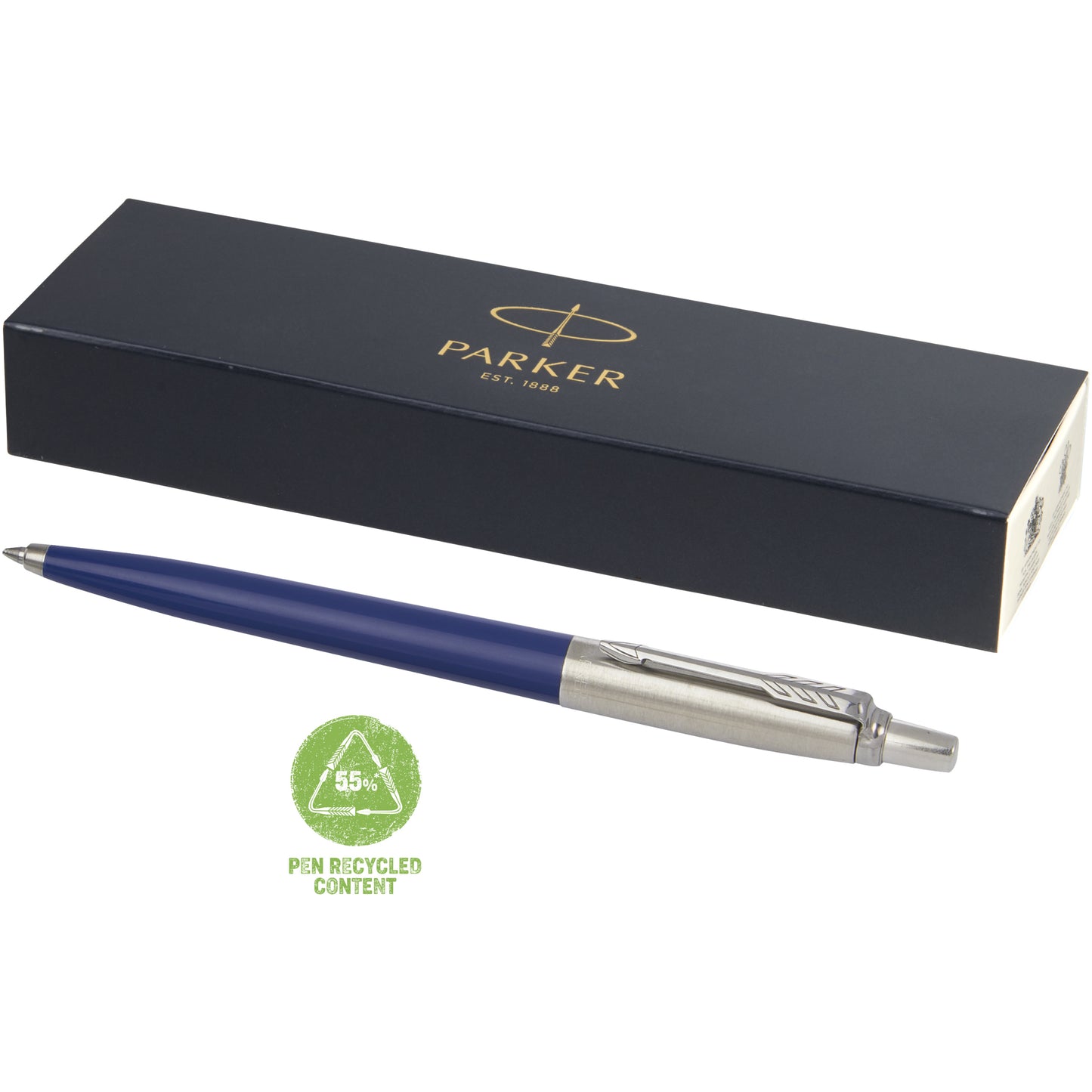 Parker Jotter Recycled kulspetspenna (svart bläck)
