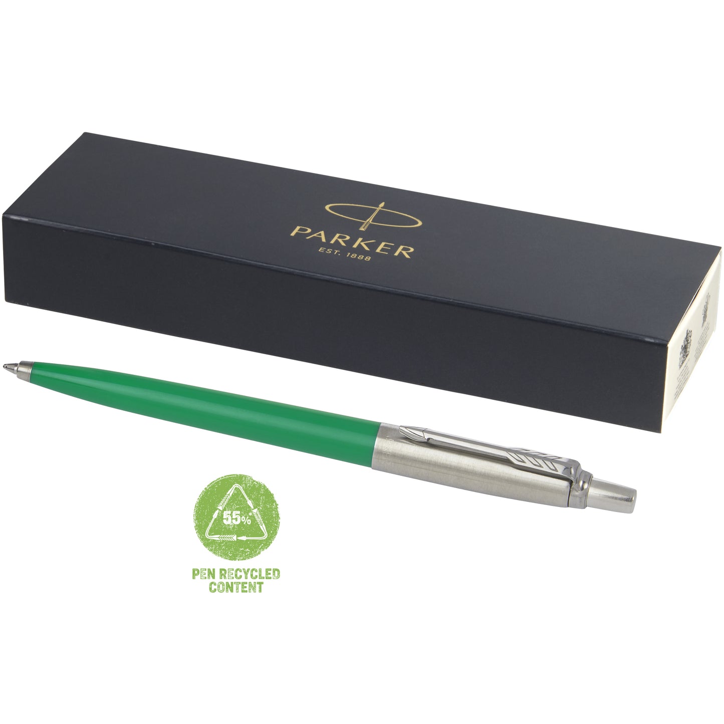 Parker Jotter Recycled kulspetspenna (svart bläck)