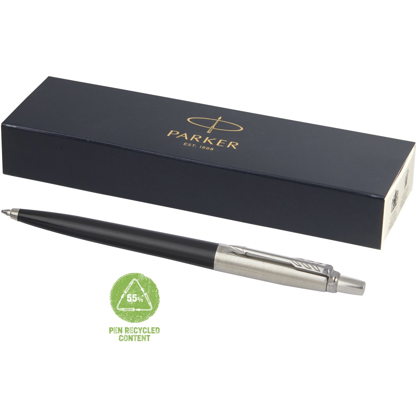 Parker Jotter Recycled kulspetspenna (svart bläck)