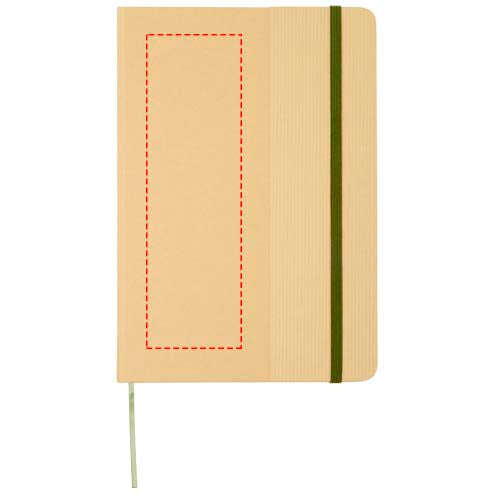 Nelida inbunden A5-anteckningsbok av återvunnen kartong