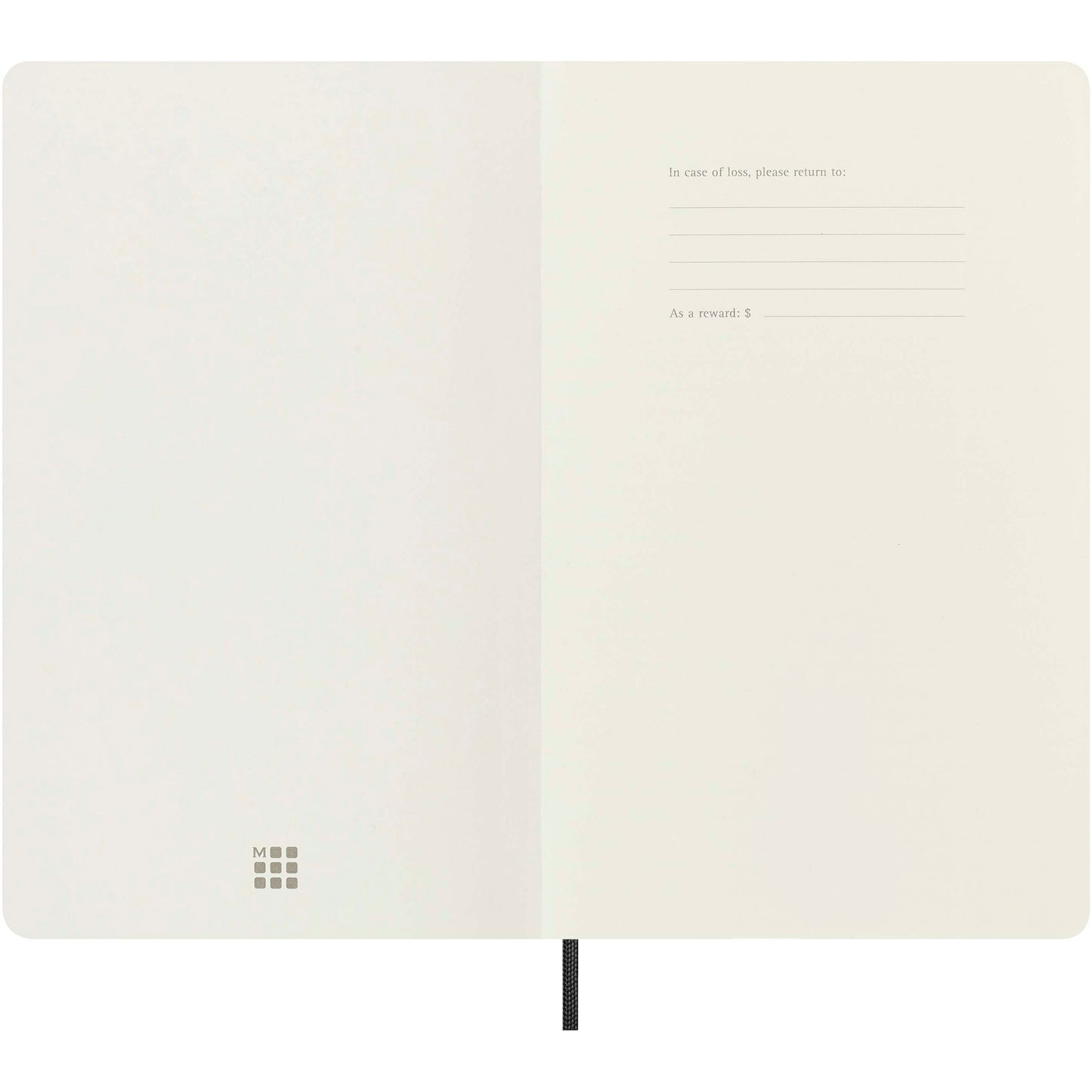 Moleskine 100% VEGEA® Boa L anteckningsbok med mjukt omslag – linjerad