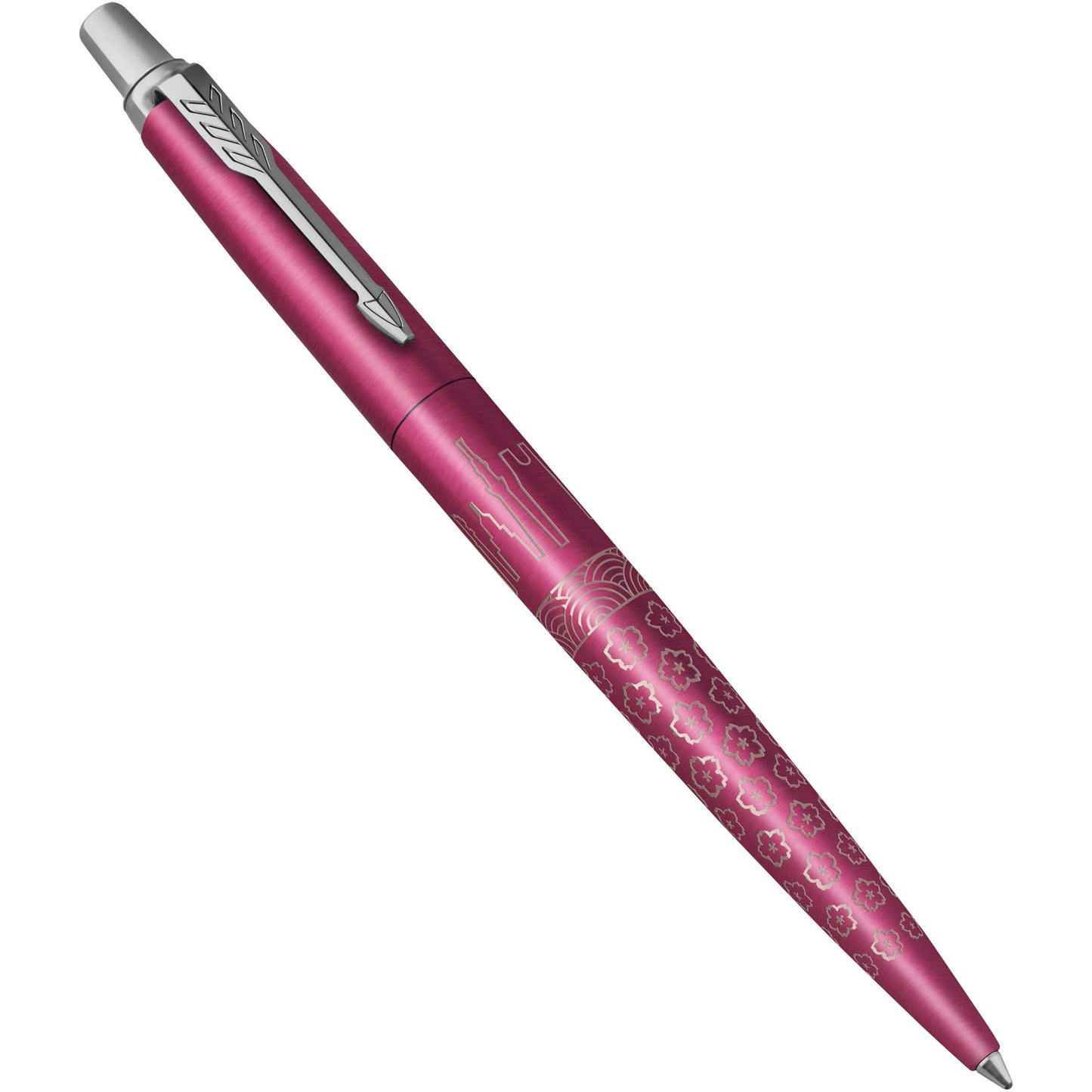 Parker Jotter SE Global Icons kulspetspenna (blått bläck)
