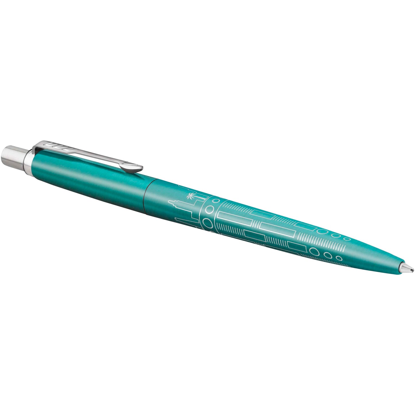 Parker Jotter SE Global Icons kulspetspenna (blått bläck)