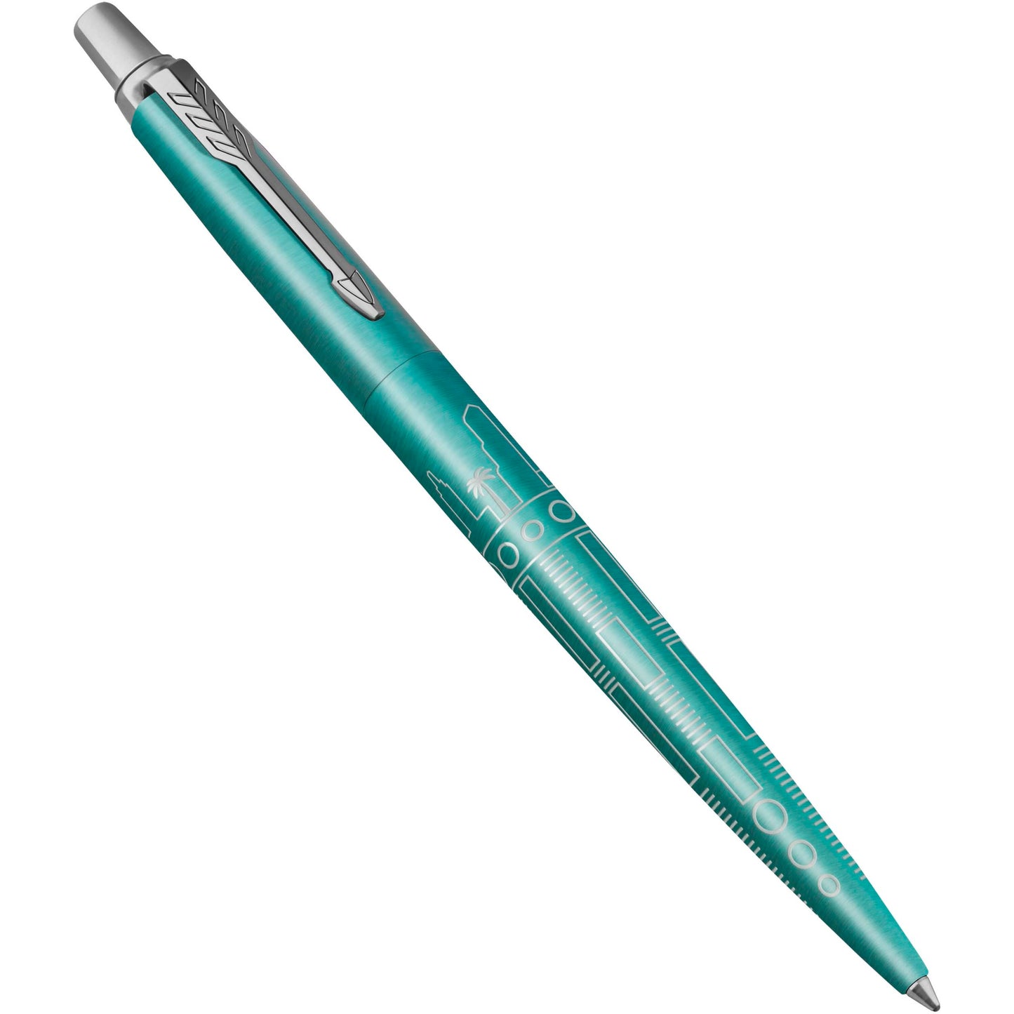 Parker Jotter SE Global Icons kulspetspenna (blått bläck)