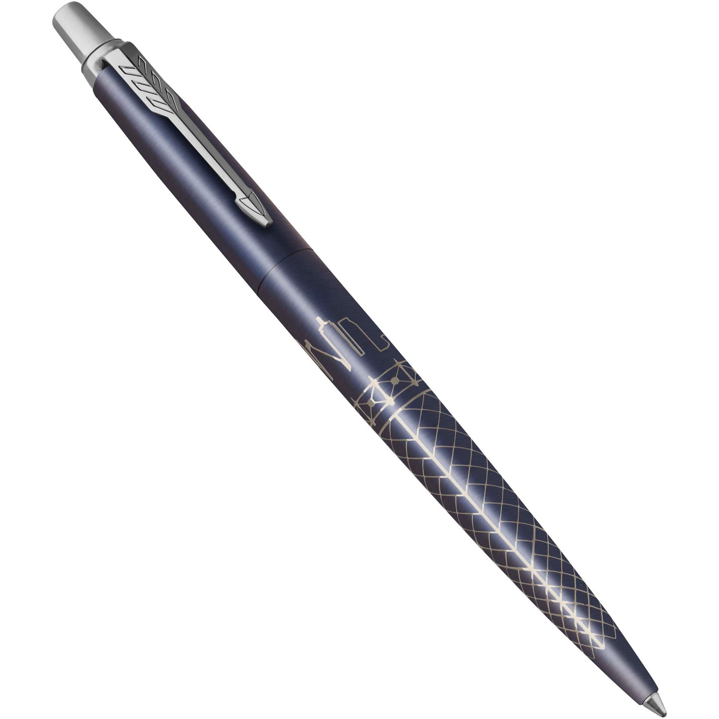 Parker Jotter SE Global Icons kulspetspenna (blått bläck)
