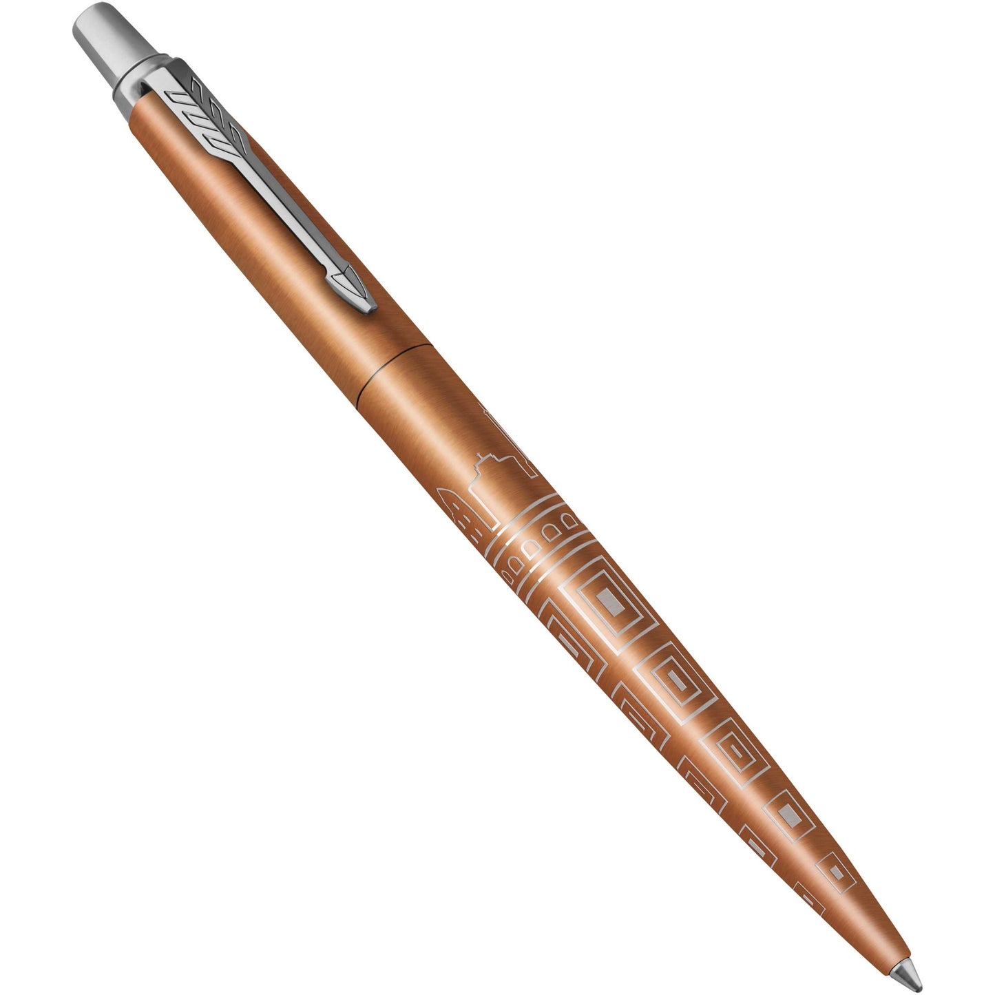 Parker Jotter SE Global Icons kulspetspenna (blått bläck)