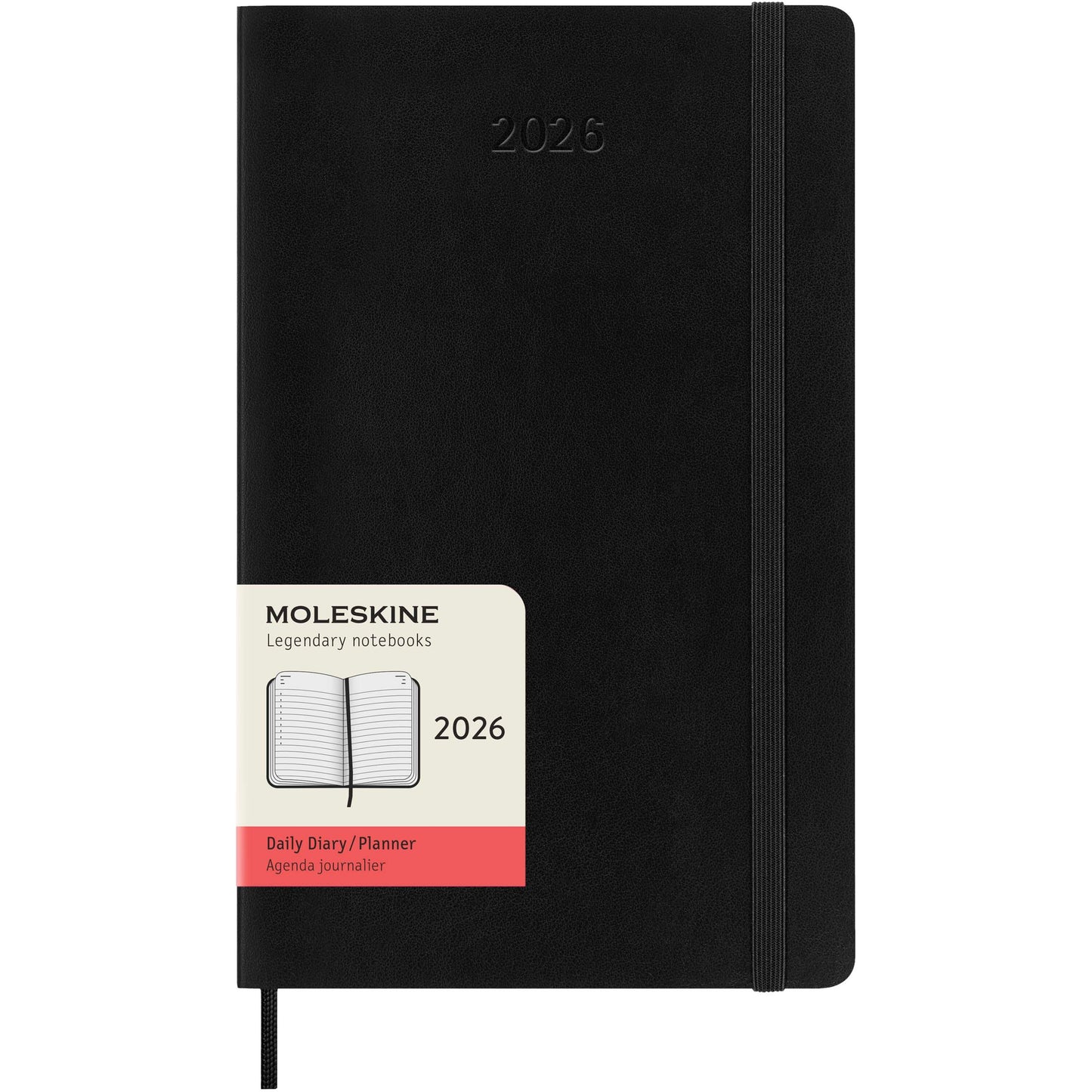 Moleskine 12-månaders daglig planering med mjukt omslag