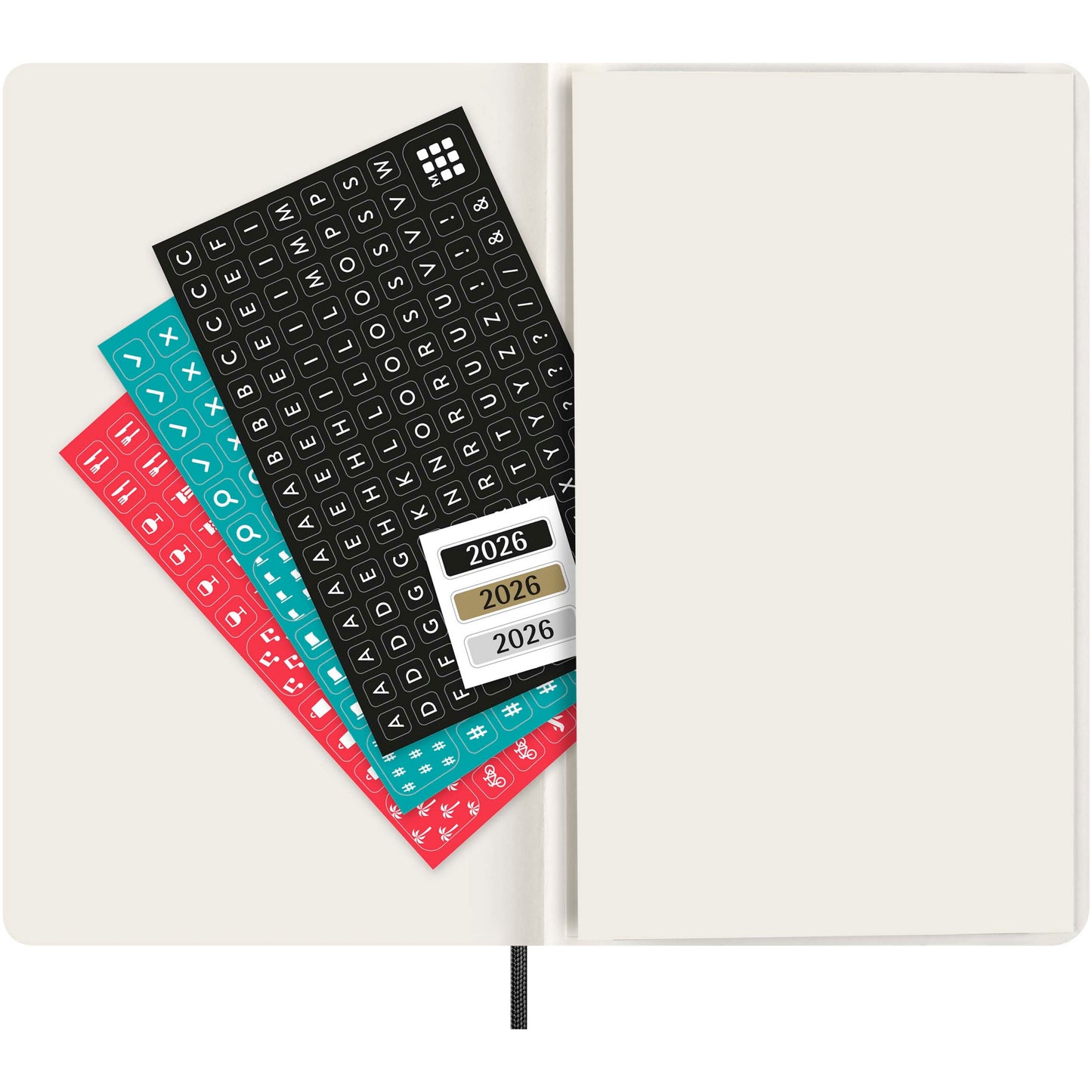 Moleskine 12-månaders daglig planering med mjukt omslag