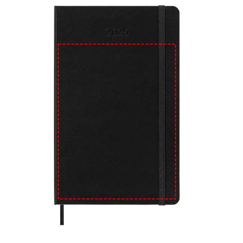 Moleskine inbunden 12-månaders L vertikplanerare