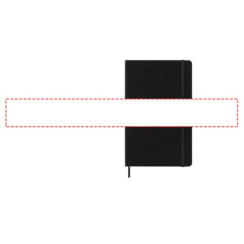 Moleskine inbunden 12-månaders L vertikplanerare