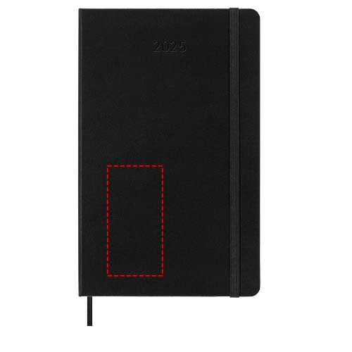 Moleskine inbunden 12-månaders L vertikplanerare