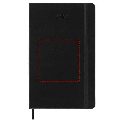 Moleskine inbunden 12-månaders L vertikplanerare
