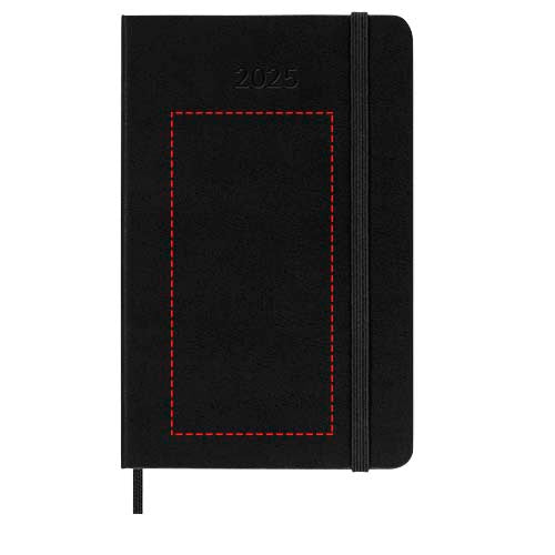 Moleskine inbunden 12-månaders daglig fickplanerare