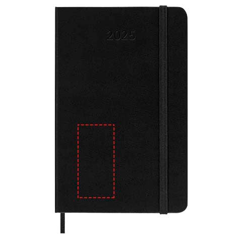 Moleskine inbunden 12-månaders daglig fickplanerare