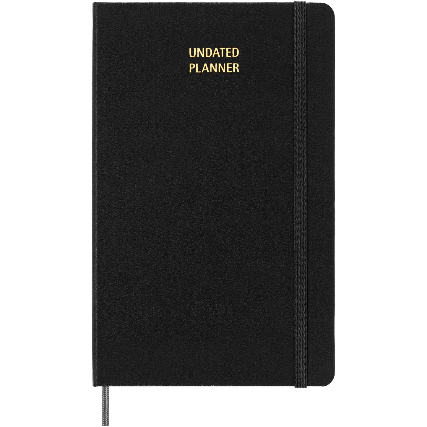 Moleskine inbunden ej daterad veckoplanerare, L