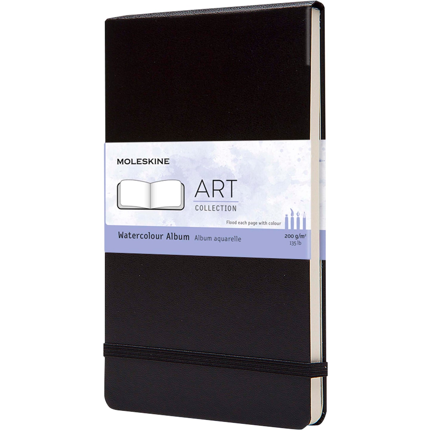 Moleskine stort akvarellalbum för konst